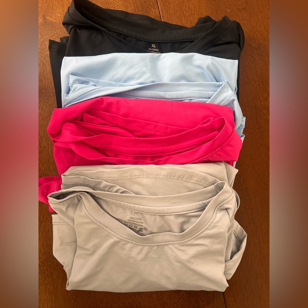 BUNDLE Athletic TShirts with Flattering Cut